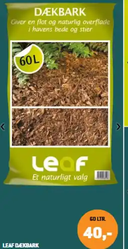 XL-BYG Leaf dekbark tilbud