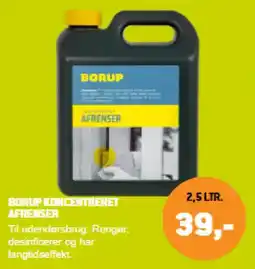 XL-BYG Borup koncentreret afrenser tilbud