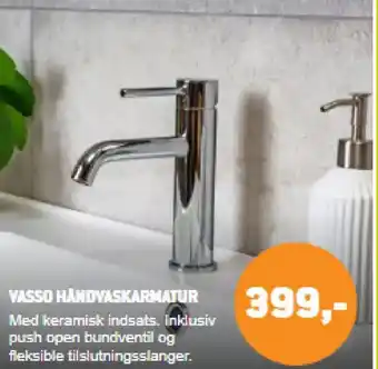 XL-BYG Vasso håndvaskarmatur tilbud