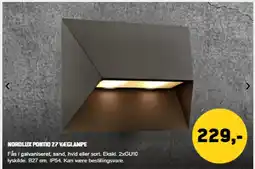 XL-BYG NORDLUX PONTIO 27 VÆGLAMPE tilbud