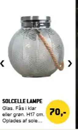 XL-BYG Solcelle lampe tilbud