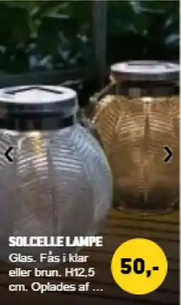 XL-BYG Solcelle lampe tilbud