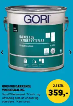 XL-BYG Gori 608 dækkende vinduesmaling tilbud