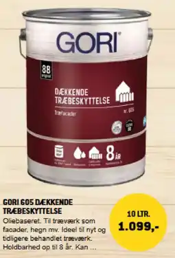 XL-BYG Gori 605 dækkende træbeskyttelse tilbud