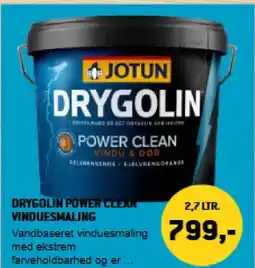 XL-BYG Drygolin power clean vinduesmaling tilbud