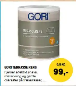 XL-BYG Gori terrasse rens tilbud