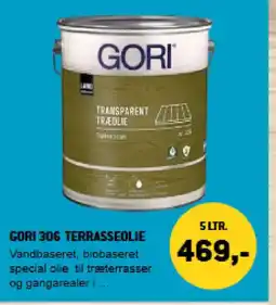 XL-BYG Gori 306 terrasseolie tilbud