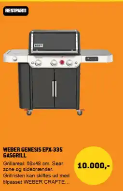 XL-BYG Weber genesis epx-335 gasgrill tilbud