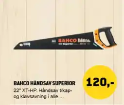 XL-BYG Bahco håndsay superior tilbud
