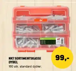 XL-BYG Nkt sortimentskasse dybel tilbud