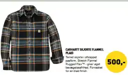 XL-BYG Carhartt skjorte flannel plaid tilbud