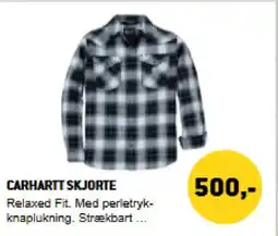 XL-BYG Carhartt skjorte tilbud