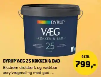 XL-BYG Dyrup væg 25 køkken & bad tilbud