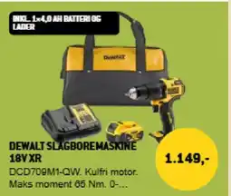 XL-BYG Dewalt slagboremaskine 18vxr tilbud