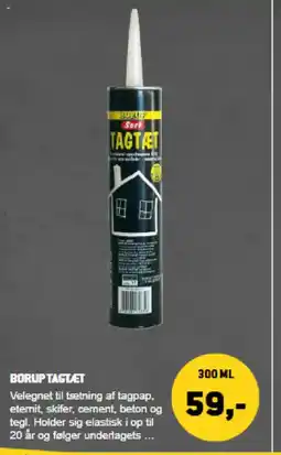 XL-BYG Borup taglet tilbud