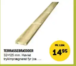 XL-BYG Terrassebrædder tilbud