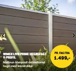 XL-BYG Wimex live prime hegnsfagi v-profil tilbud