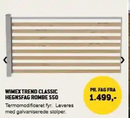 XL-BYG Wimex trend classic hegnsfag rombe 550 tilbud