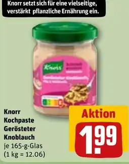 REWE DE Knorr kochpaste gerösteter knoblauch tilbud