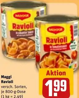REWE DE Maggi Ravioli tilbud