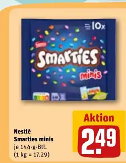 REWE DE Nestlé Smarties minis tilbud