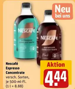 REWE DE Nescafé Espresso Concentrate tilbud