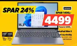 Power Lenovo IdeaPad Slim 3 tilbud