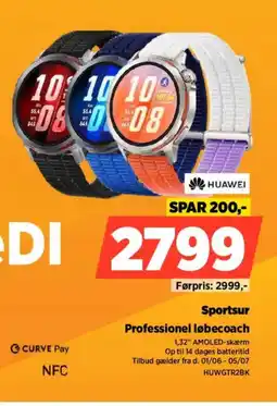 Power HUAWEI Sportsur professionel løbecoach tilbud