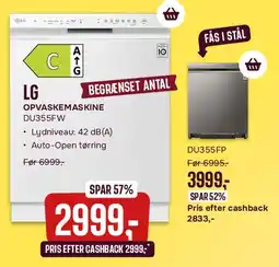 Skousen LG opvaskemaskine tilbud