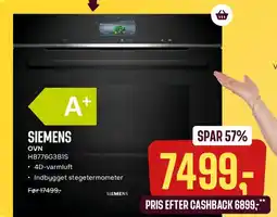 Skousen Siemens ovn tilbud