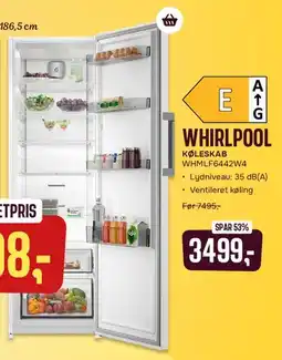 Skousen WHIRLPOOL KØLESKAB tilbud