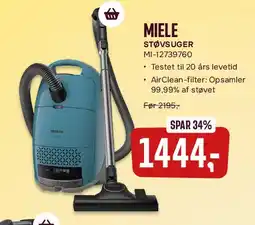 Skousen MIELE støvsuger tilbud