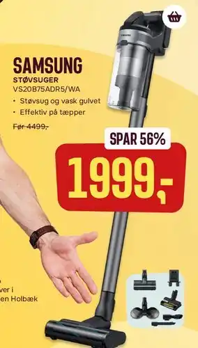 Skousen SAMSUNG støvsuger tilbud