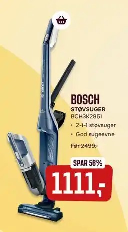 Skousen BOSCH støvsuger tilbud