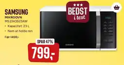 Skousen Samsung Mikrovovn tilbud
