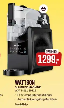 Skousen WATTSON SLUSHIEMASKINE tilbud