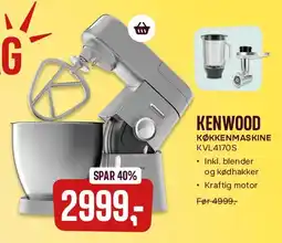 Skousen Kenwood Køkkenmaskine tilbud