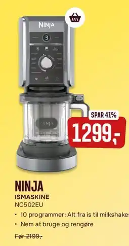 Skousen NINJA ISMASKINE tilbud