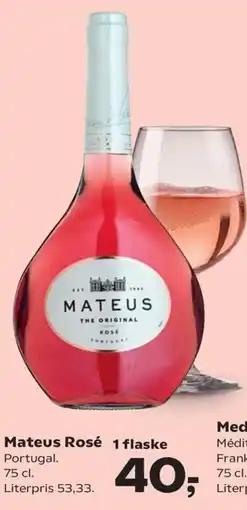 Kvickly Mateus Rosé tilbud