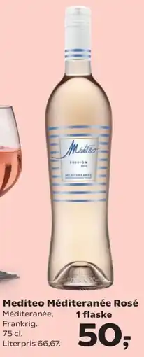 Kvickly Mediteo Méditeranée Rosé tilbud