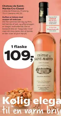 Kvickly Chateau de Saint- Martin Cru Classé tilbud