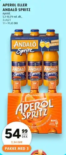 Scandinavian Park Aperol eller andalo spritz tilbud