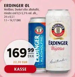 Scandinavian Park Erdinger øl tilbud