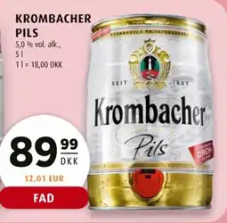 Scandinavian Park Krombacher pils tilbud