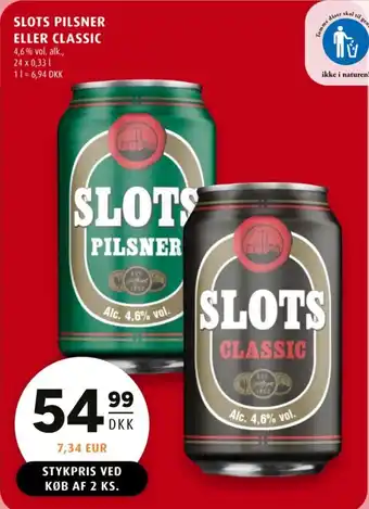 Scandinavian Park Slots pilsner eller classic tilbud