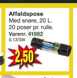 Harald Nyborg Affaldspose tilbud