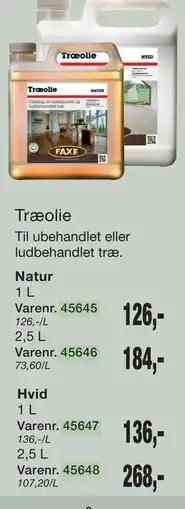 Harald Nyborg Træolie tilbud