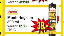 Harald Nyborg Monteringslim 300 ml tilbud