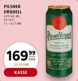 Scandinavian Park Pilsner urquell tilbud
