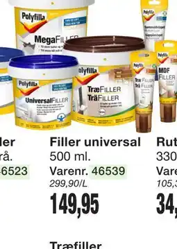 Harald Nyborg Filler universal tilbud